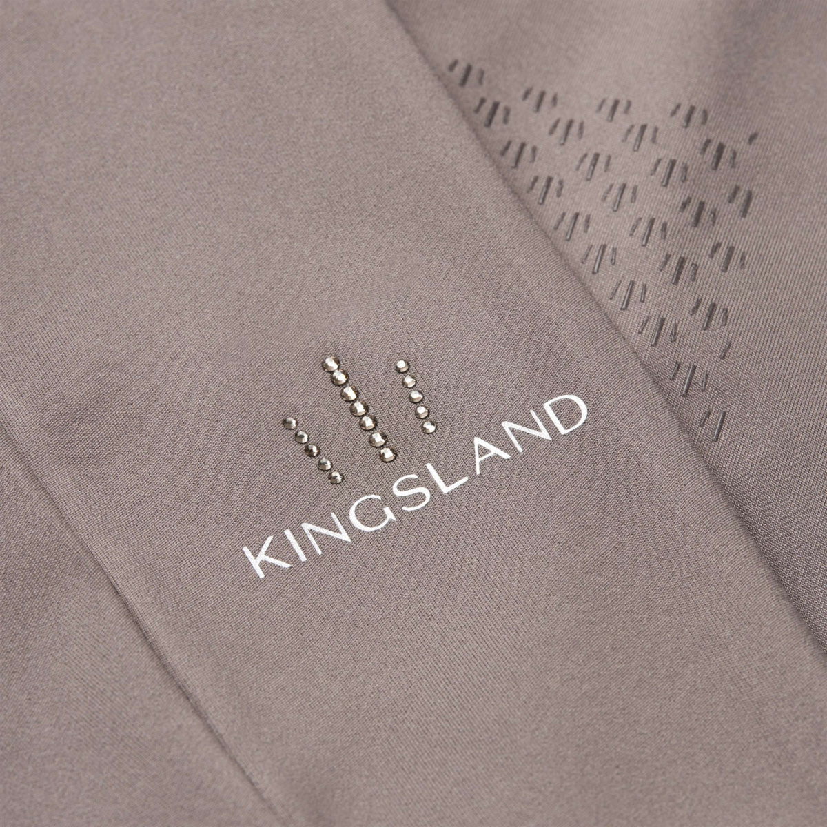 Kingsland Leggings da Equitazione KLLea F-Tec 5 Full Grip Brown Iron