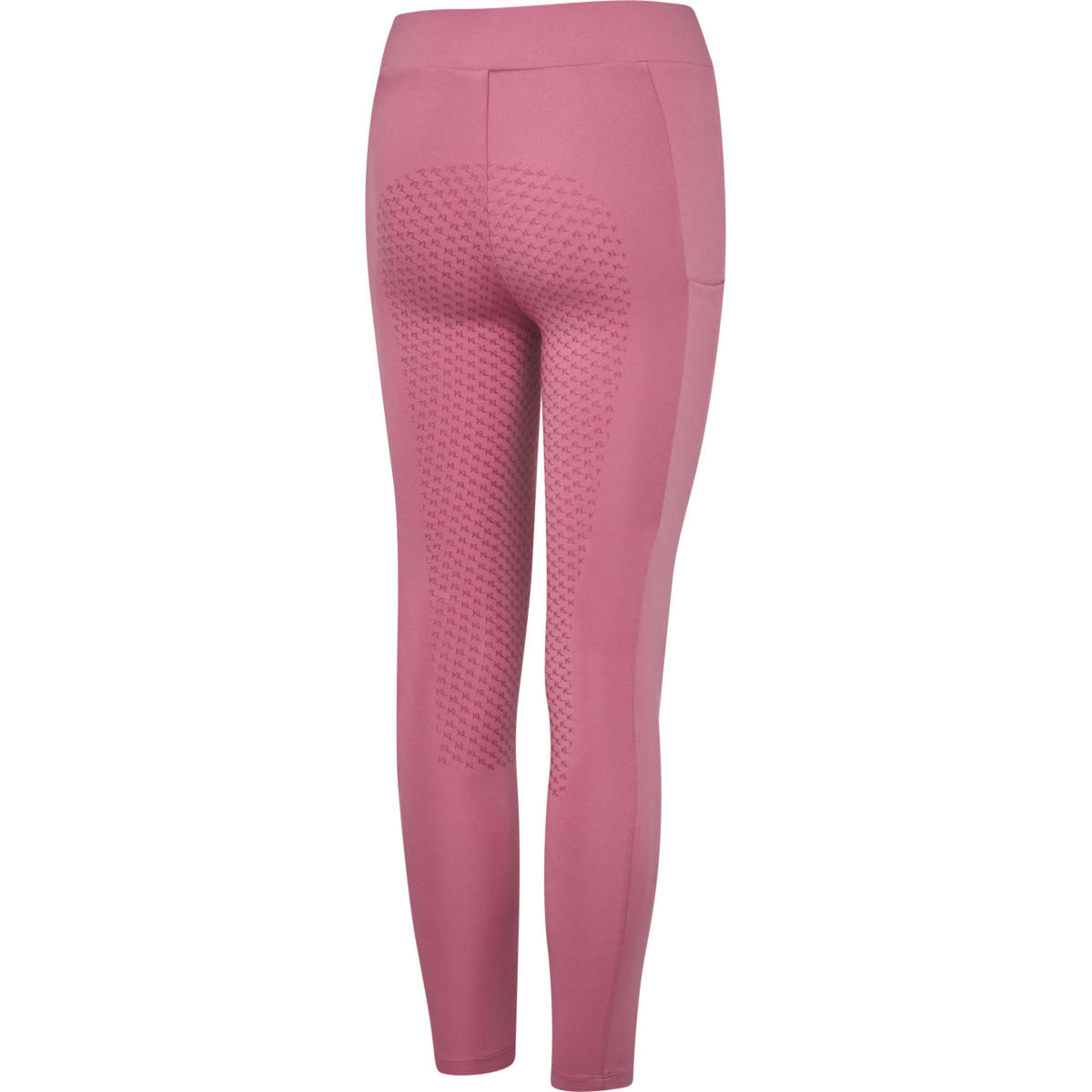Kingsland Leggings da Equitazione KLLilo Junior F-tec 5 Full Grip Heather Rose