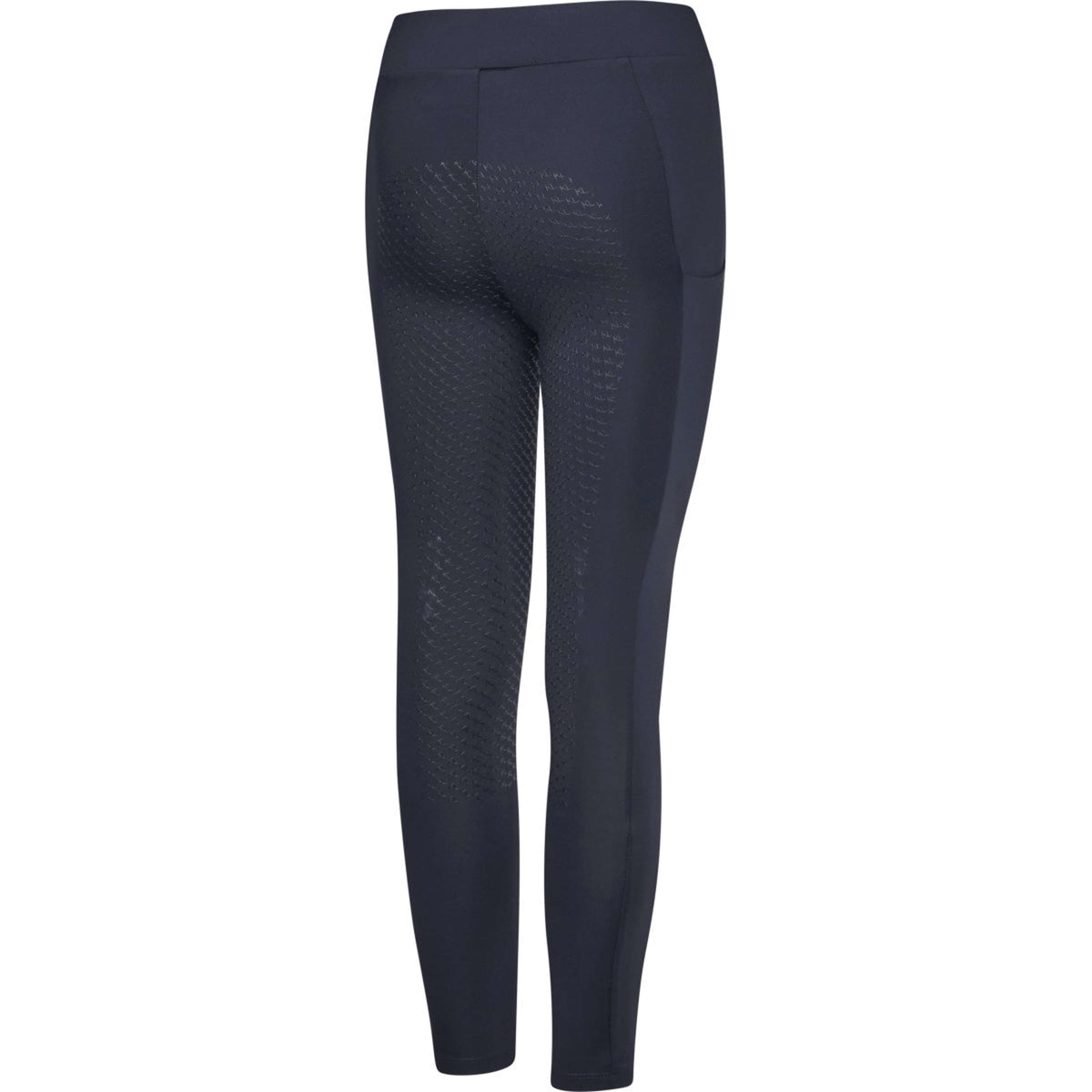 Kingsland Leggings da Equitazione KLLilo Junior F-tec 5 Full Grip Navy