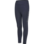 Kingsland Leggings da Equitazione KLLilo Junior F-tec 5 Full Grip Navy