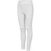 Kingsland Leggings da Equitazione KLLily Junior F-Tec 5 Full Grip Bianco