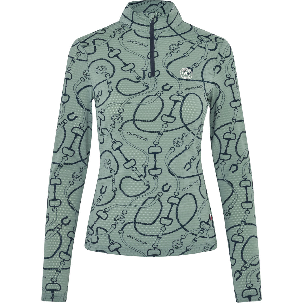 Kingsland Maglietta da allenamento KLLarissa Green Agave