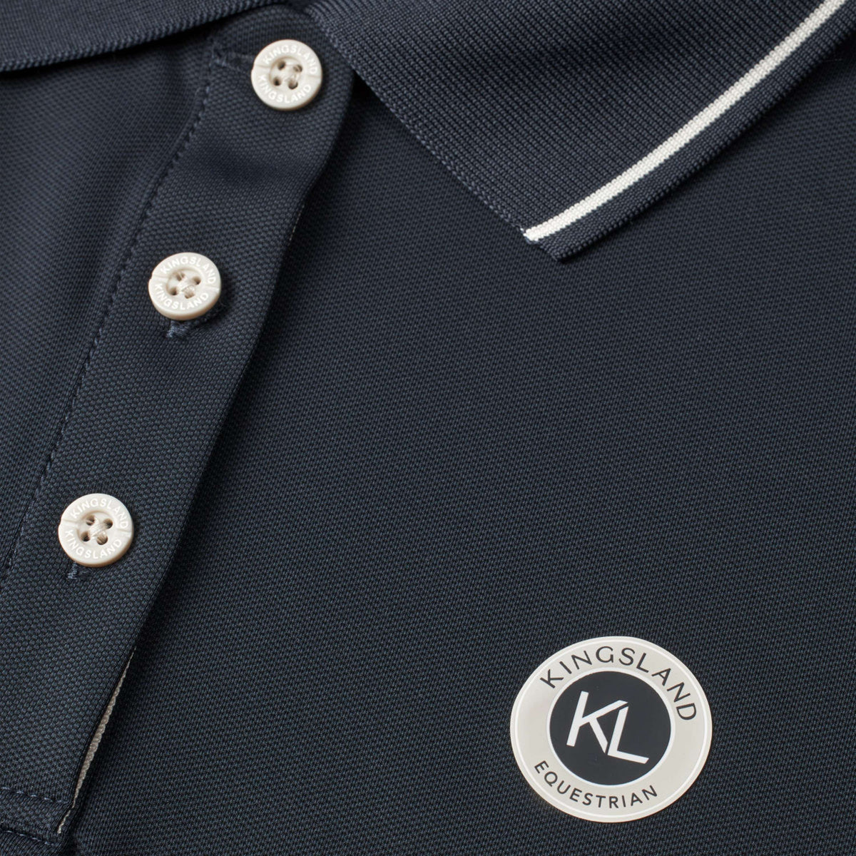 Kingsland Poloshirt KLLorenzo Uomini Navy