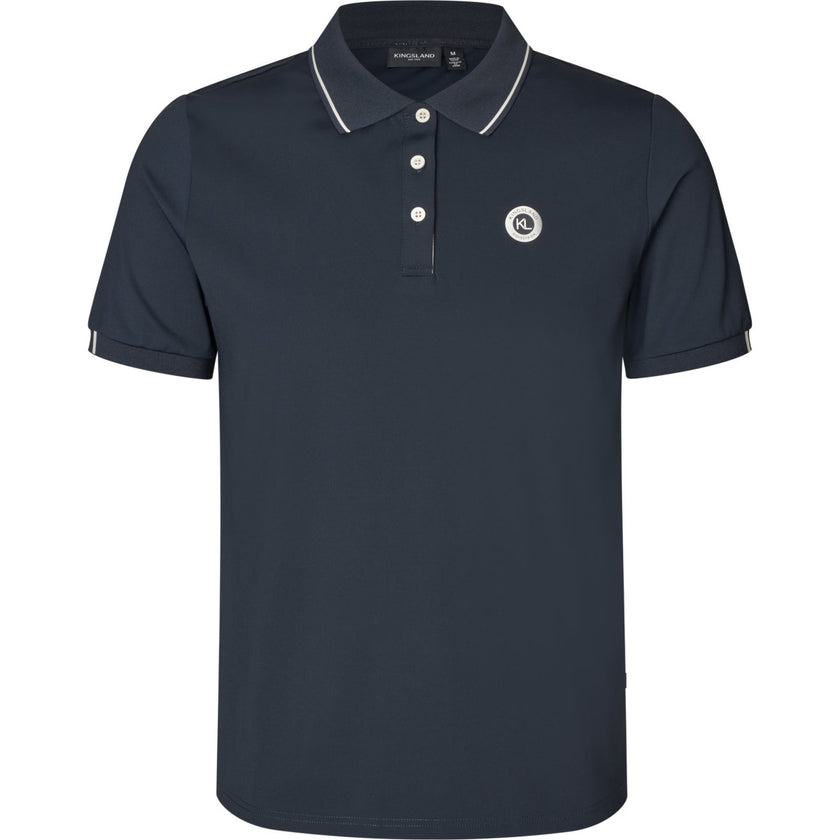 Kingsland Poloshirt KLLorenzo Uomini Navy Kingsland Poloshirt KLLorenzo Uomini Navy