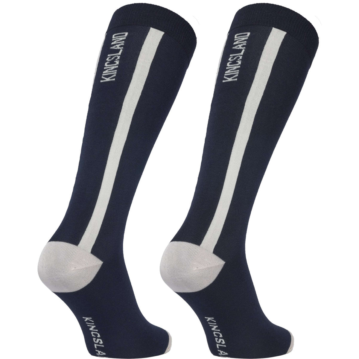 Kingsland Calze da Equitazione KLLaura Coolmax Confezione da 2 Navy