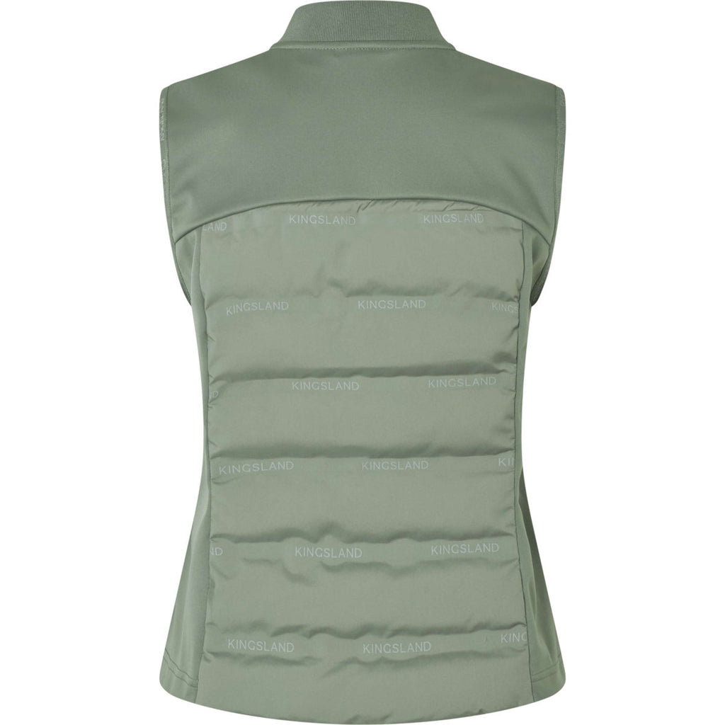 Kingsland Gilet KLLucy Hybrid Green Agave