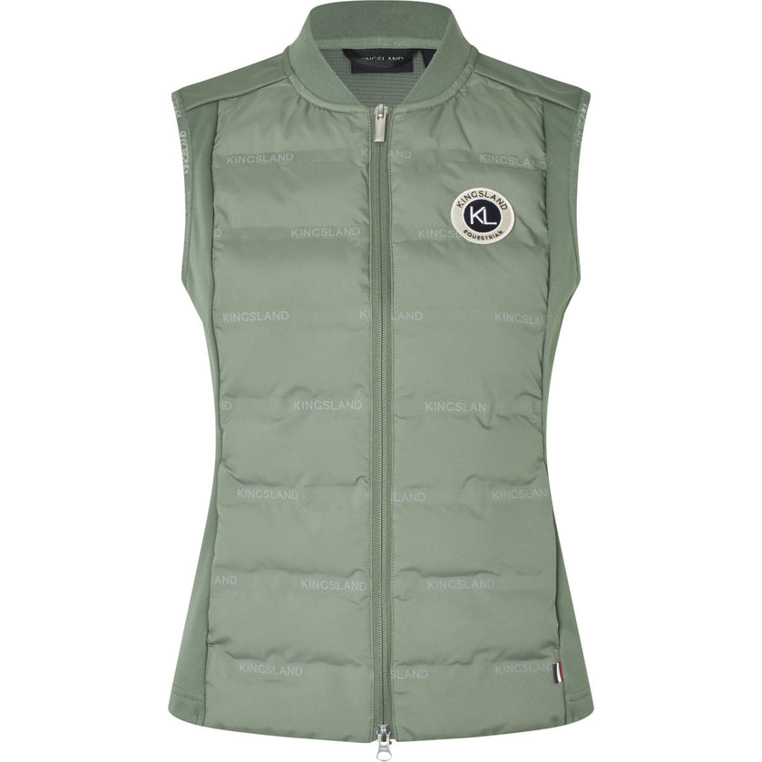 Kingsland Gilet KLLucy Hybrid Green Agave Kingsland Gilet KLLucy Hybrid Green Agave