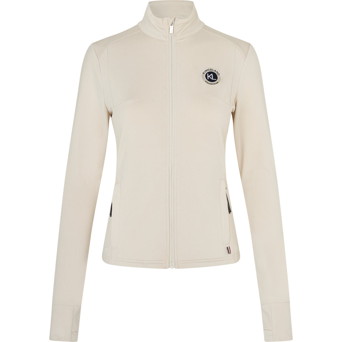 Kingsland Felpa con cappuccio e zip KLLucy Micro Pile Rainy Day