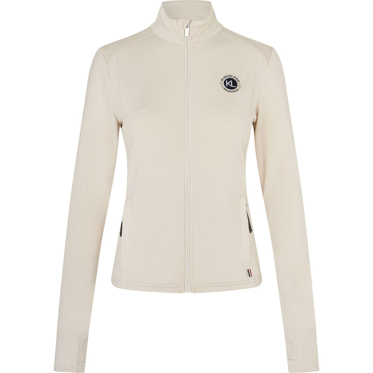 Kingsland Felpa con cappuccio e zip KLLucy Micro Pile Rainy Day