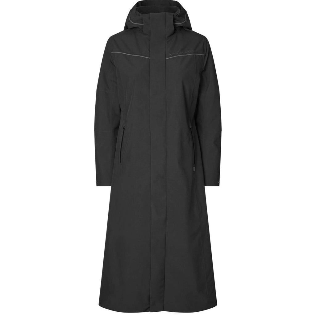 Kingsland Cappotto Lungo KLLucia Impermeabile Nero