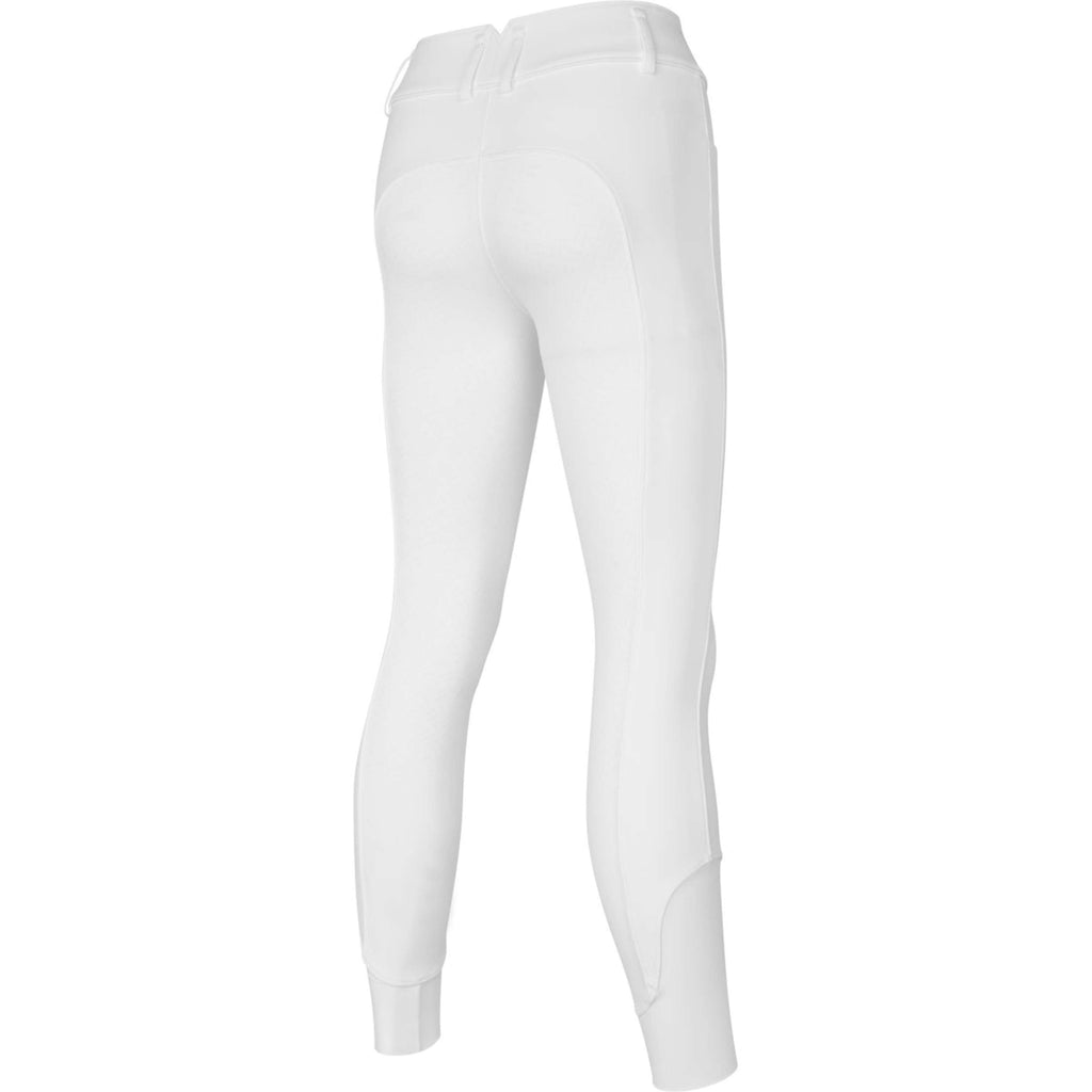 Kingsland Pantaloni da Equitazione KLKora Full Grip Bianco
