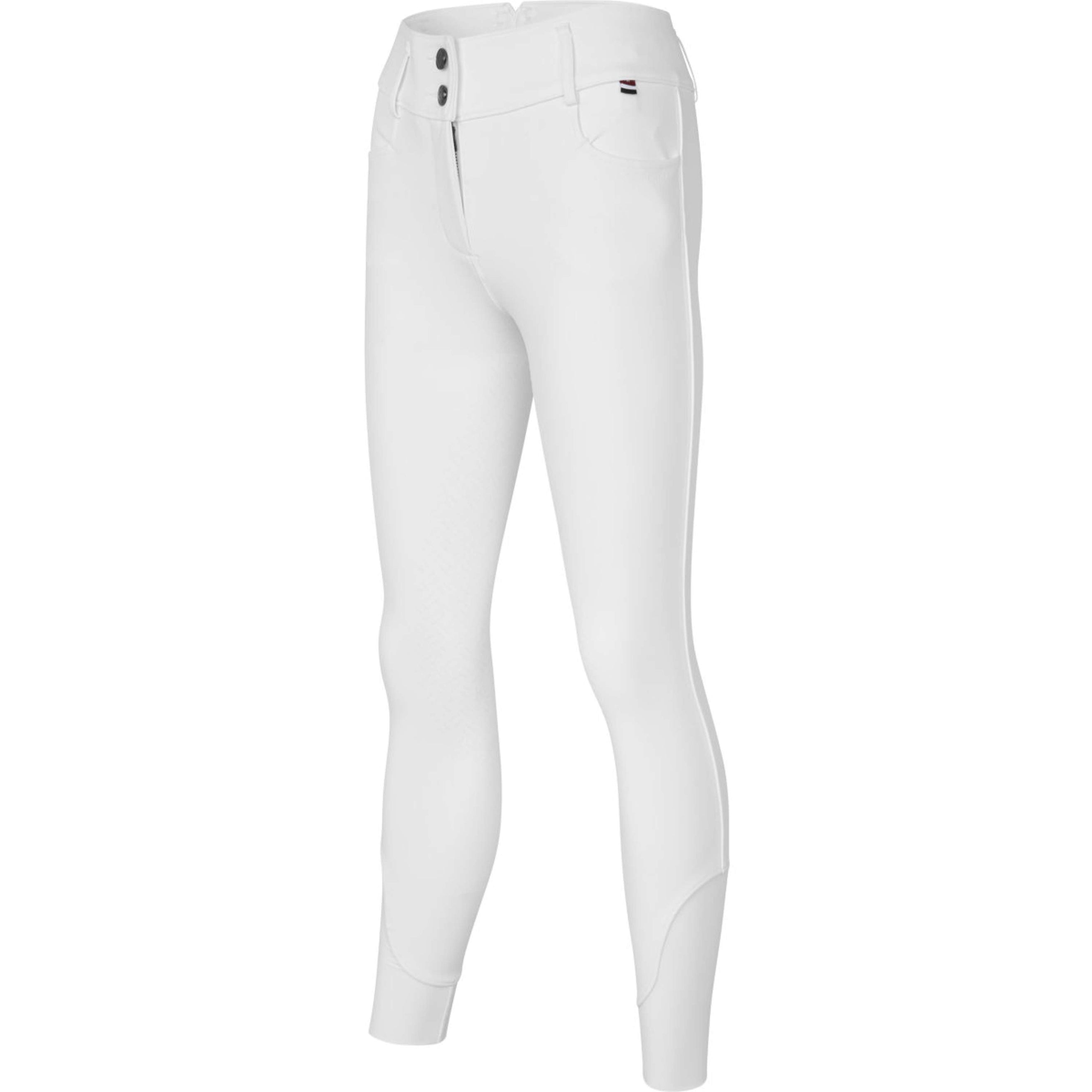 Kingsland Pantaloni da Equitazione KLKora Full Grip Bianco Kingsland Pantaloni da Equitazione KLKora Full Grip Bianco
