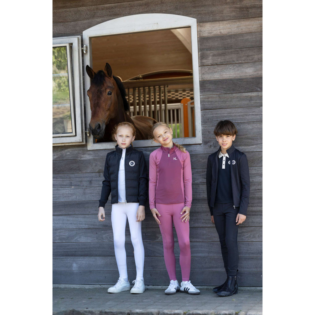 Kingsland Maglietta da allenamento KLLinda Junior Heather Rose