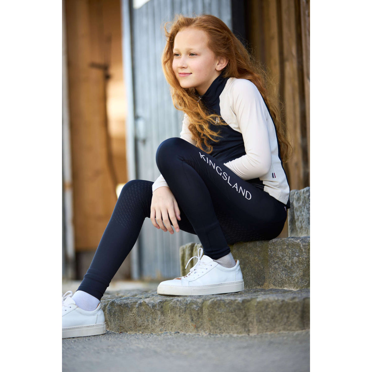 Kingsland Maglietta da allenamento KLLinda Junior Navy