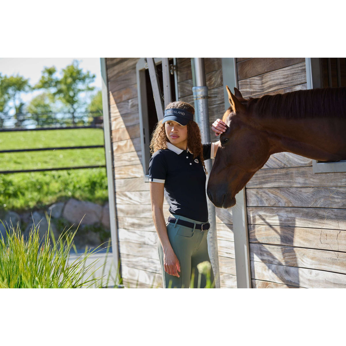 Kingsland Polo Shirt KLLaura Nero