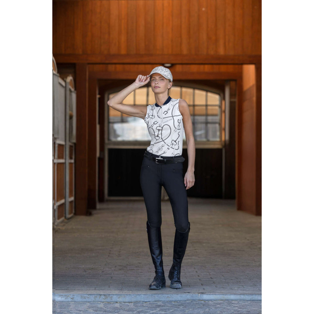 Kingsland Pantaloni da Equitazione KLKerry Seamless Full Grip Nero