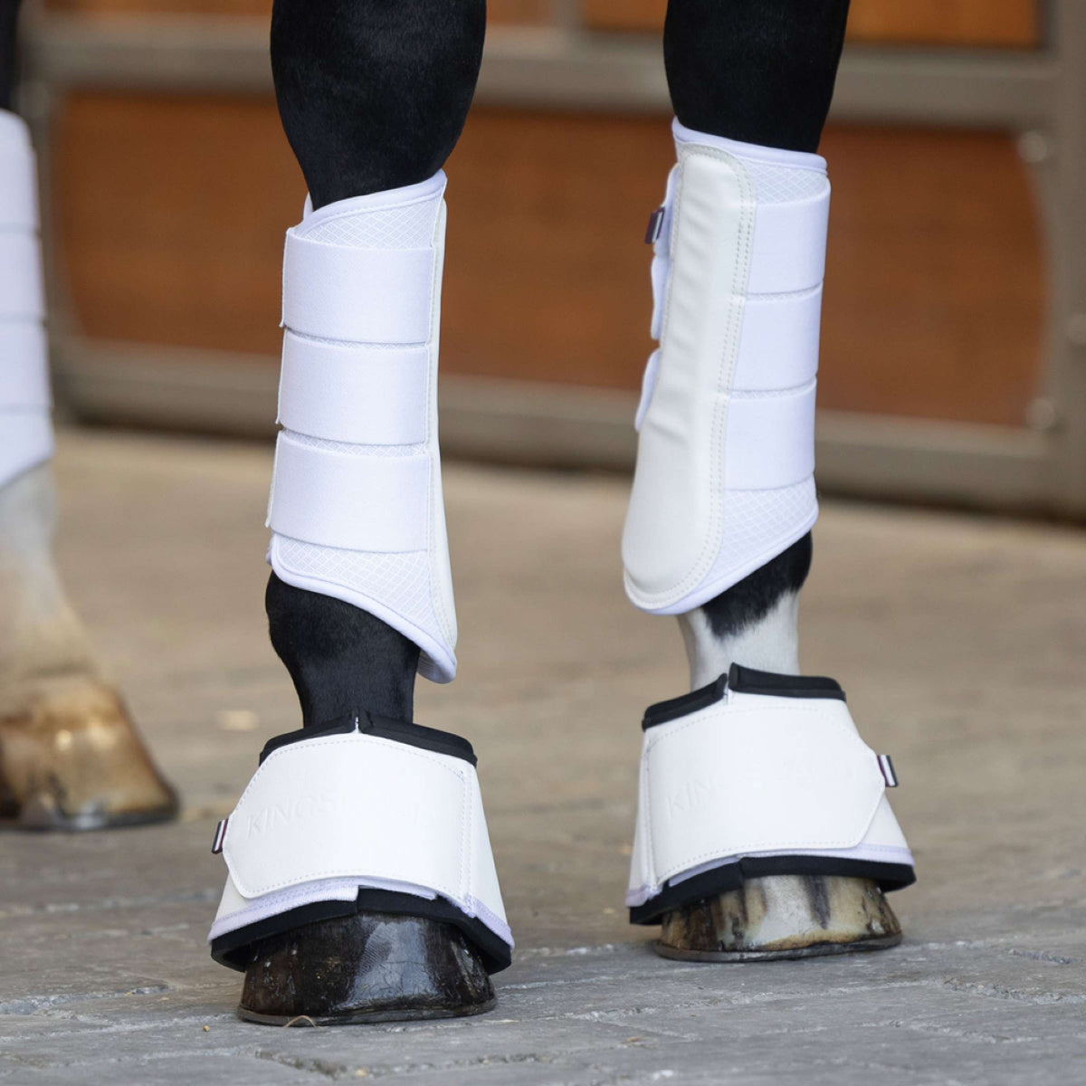 Kingsland Stivali da dressage KLLexie Bianco