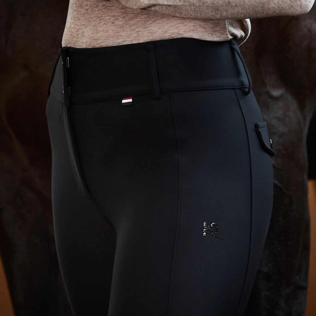 Kingsland Pantaloni da Equitazione KLKatty Full Grip Navy