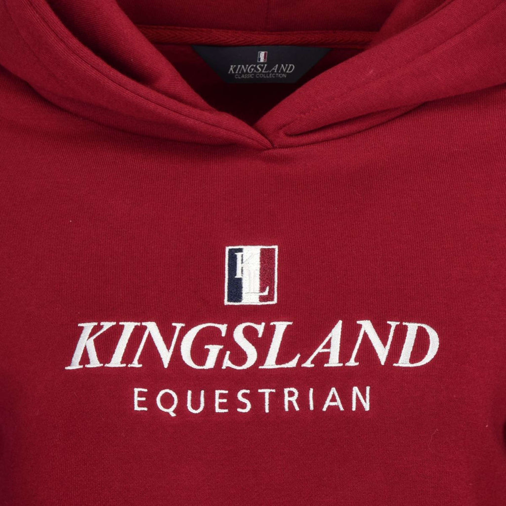 Kingsland Felpa con cappuccio Classic Unisex Bordeaux