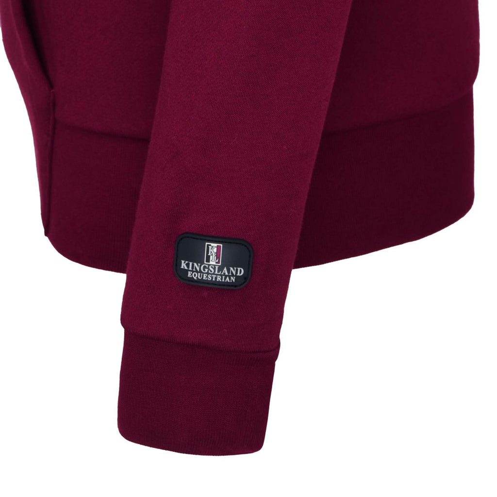 Kingsland Felpa con cappuccio Classic Unisex Bordeaux