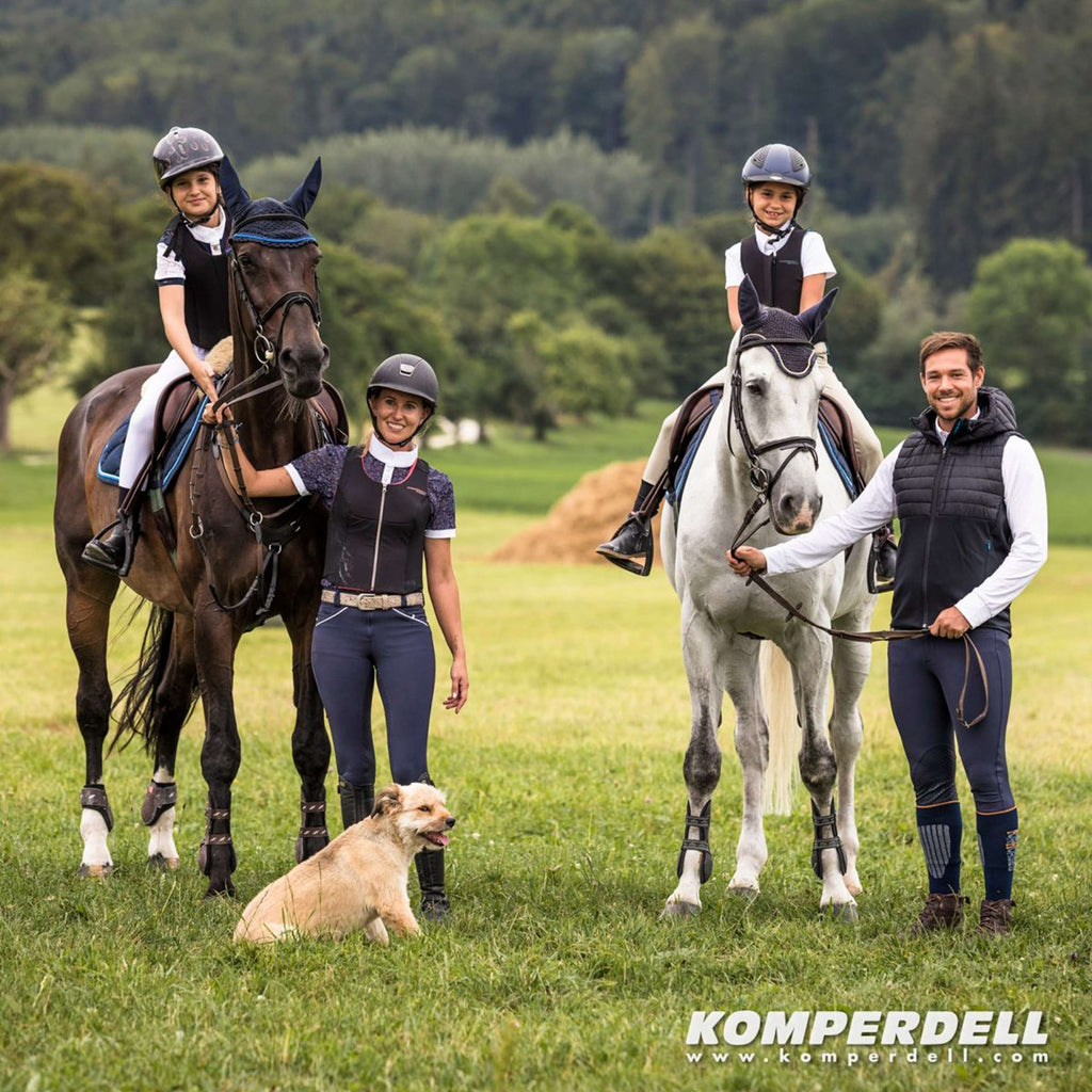 Komperdell Paraschiena Flexfit Slim Nero/Borgogna