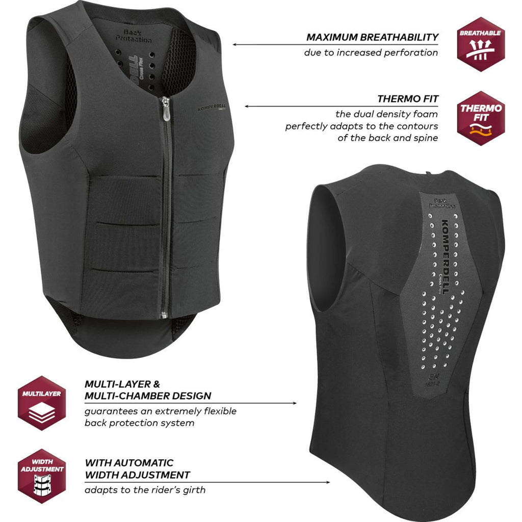 Komperdell Paraschiena Flexfit Nero