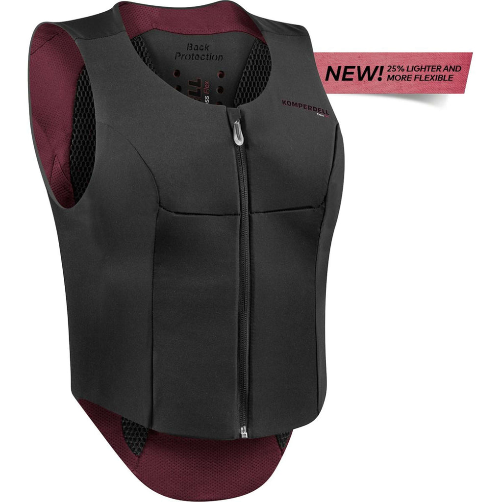 Komperdell Paraschiena Flexfit Slim Nero/Borgogna
