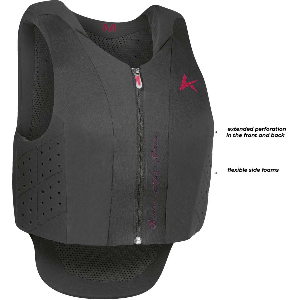 Komperdell Corpetto di protezione Ultra Fit Junior Nero
