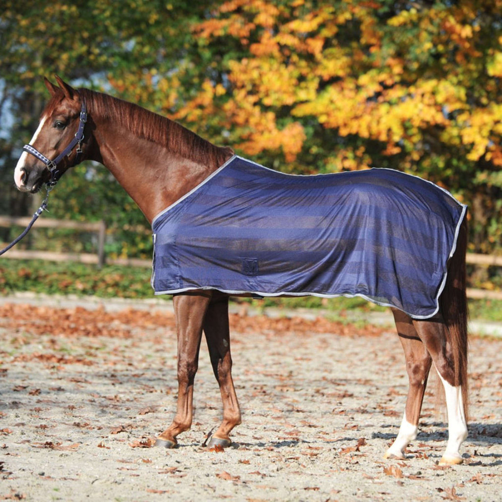Kavalkade Coperta Antimosche Stripe Navy