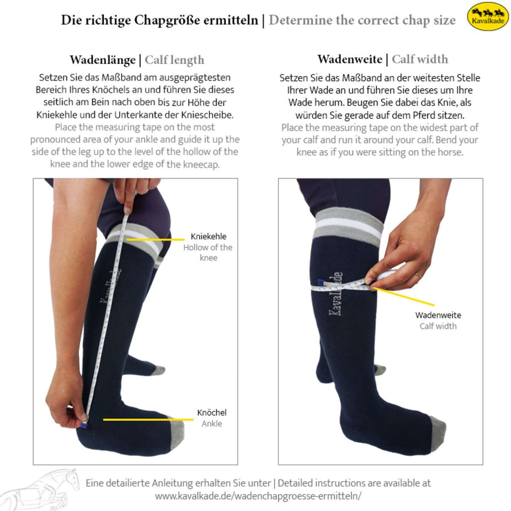 Kavalkade Mini-Chaps Combi Combi Nero