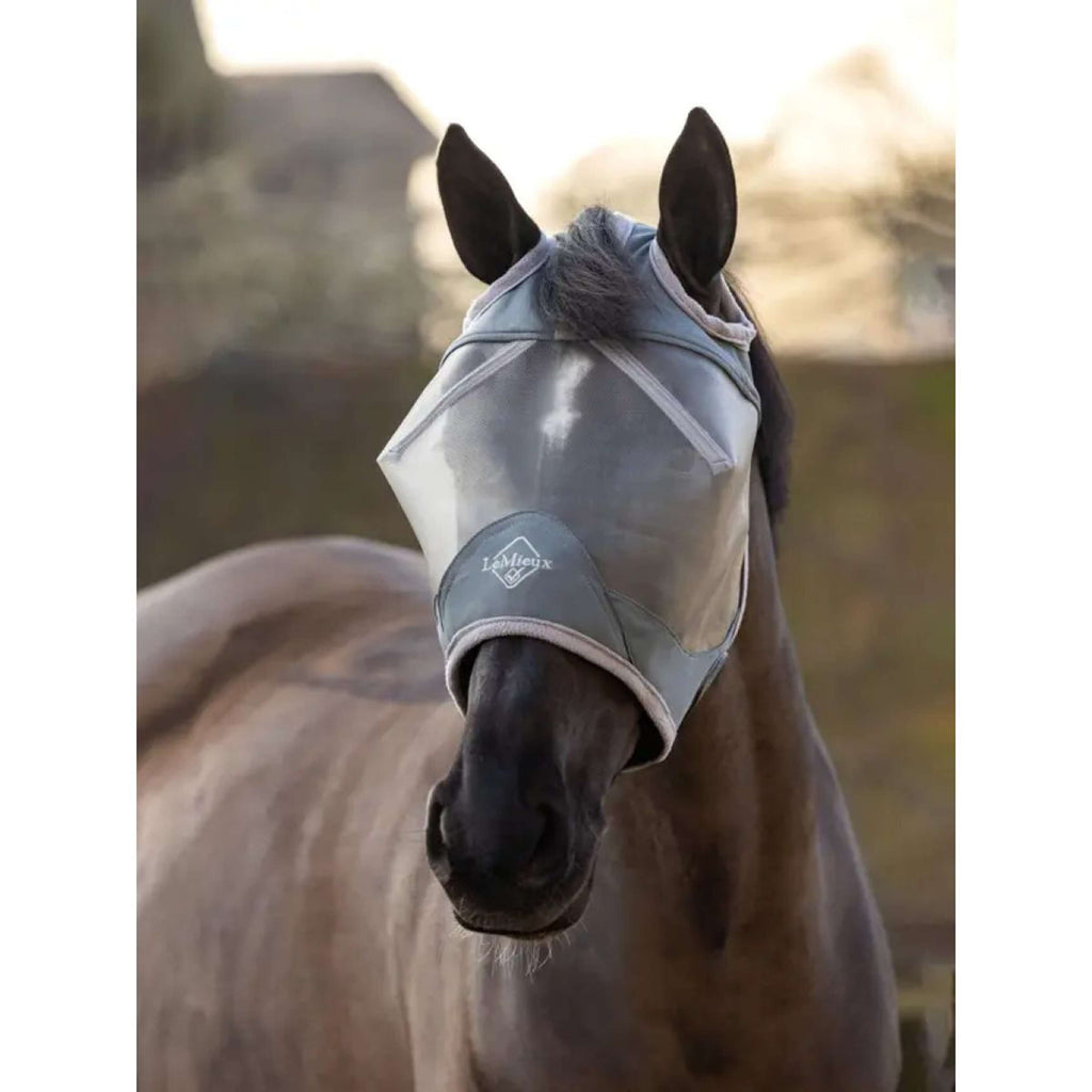 LeMieux Maschera per Mosche ArmourShield Pro Standard Grigio