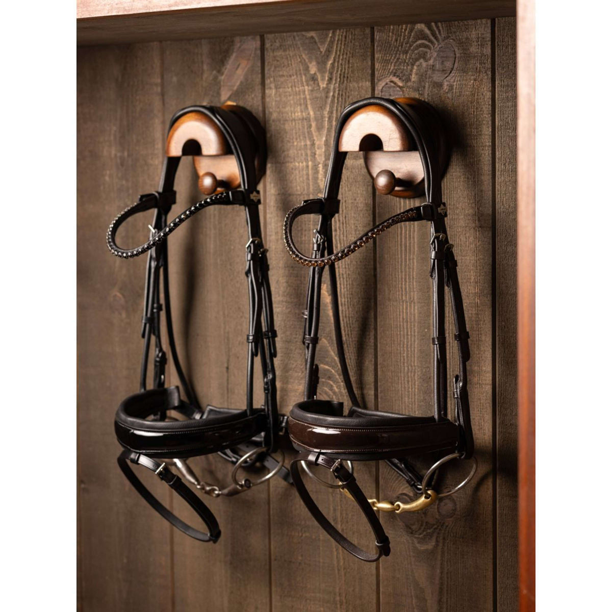 LeMieux Briglia Kudos Patent Dressage Nero