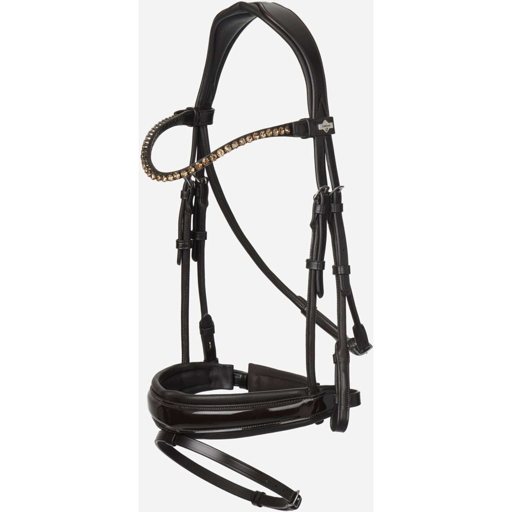 LeMieux Briglia Kudos Patent Dressage Marrone
