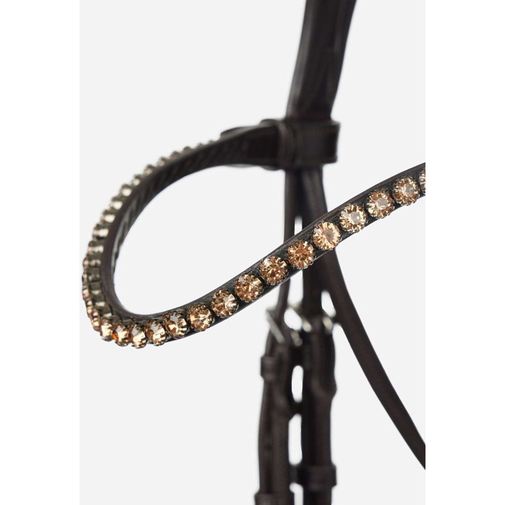 LeMieux Briglia Kudos Patent Dressage Marrone