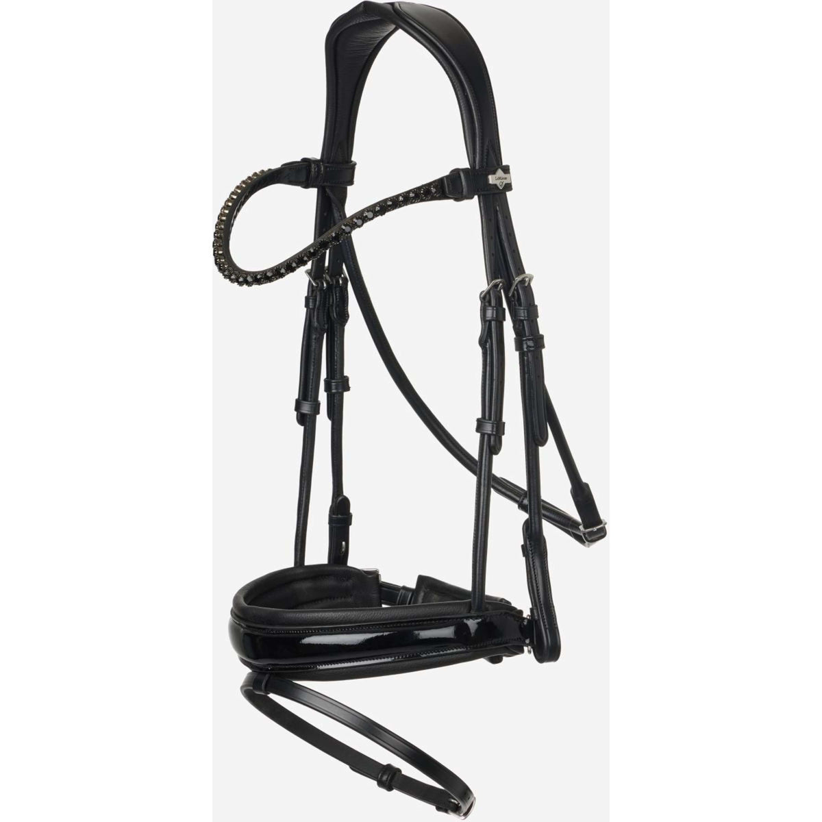 LeMieux Briglia Kudos Patent Dressage Nero