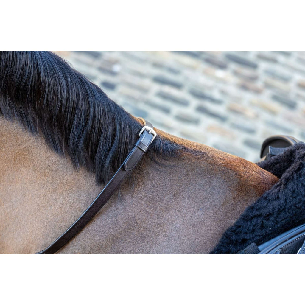 LeMieux Redini Arika Soft Rubber with Stopper Marrone/Ottone