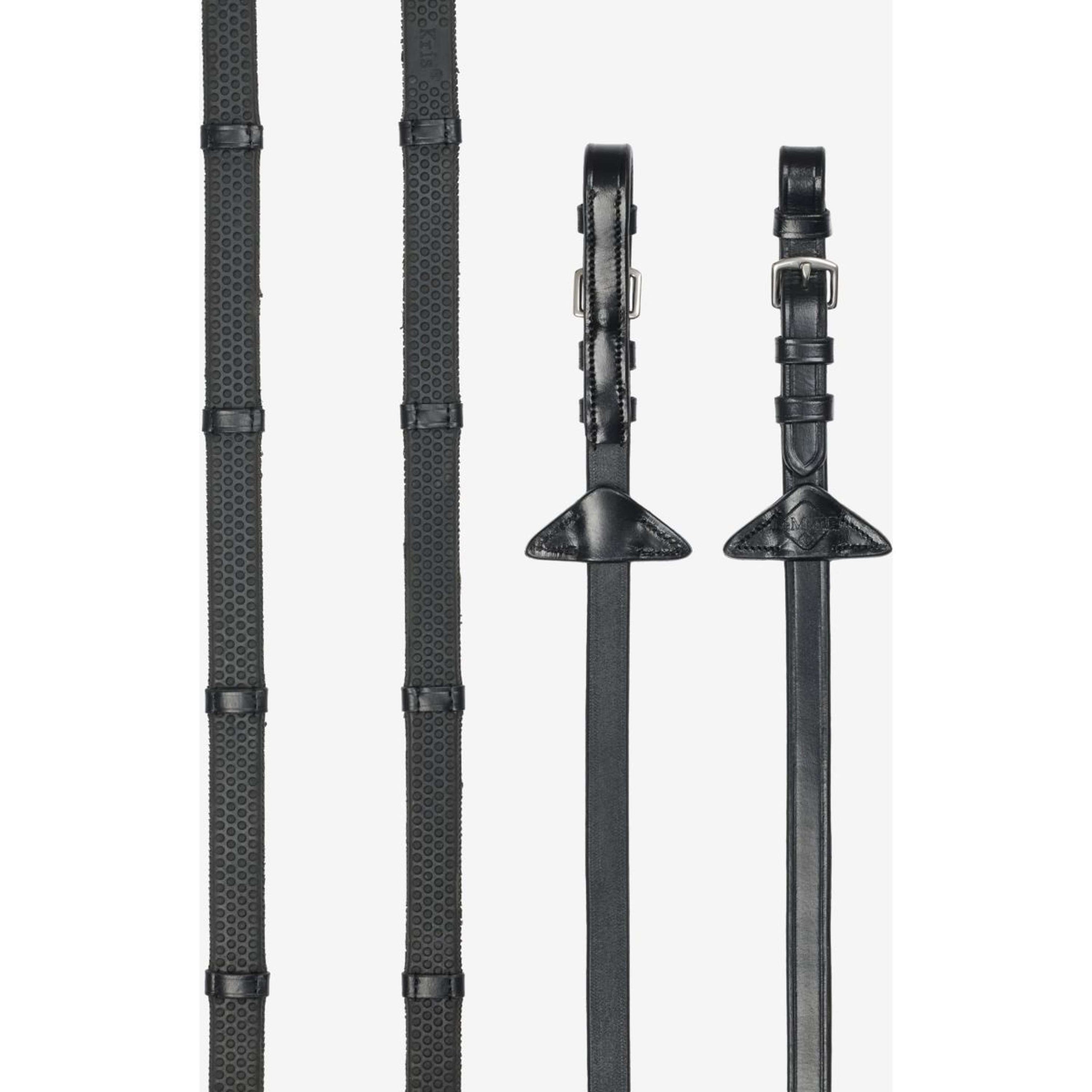 LeMieux Redini Arika Soft Rubber with Stopper Nero Argento