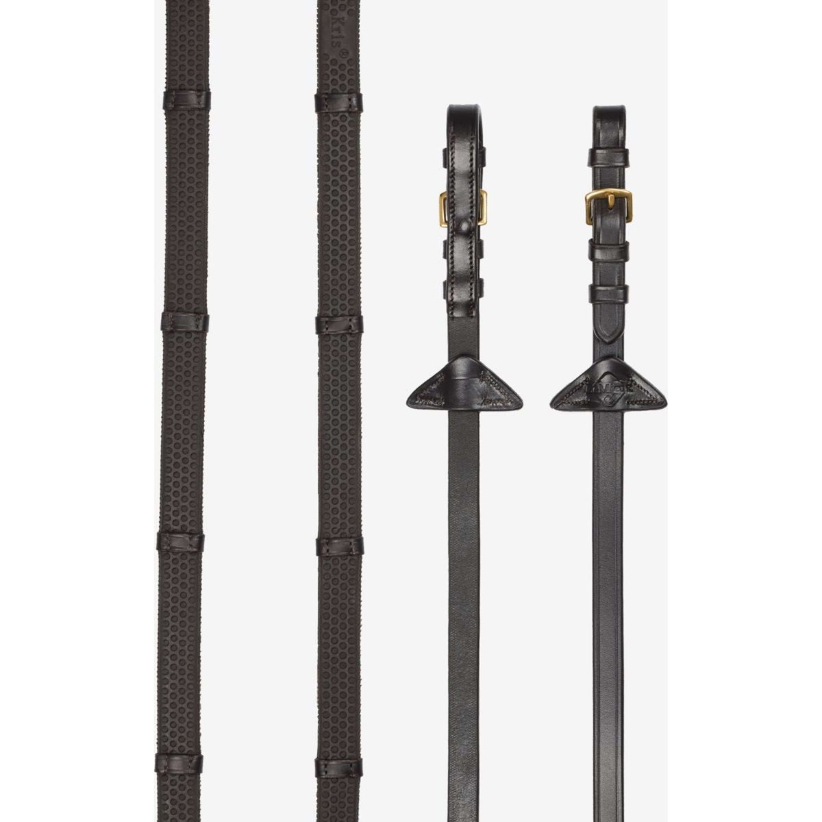 LeMieux Redini Arika Soft Rubber with Stopper Marrone/Ottone