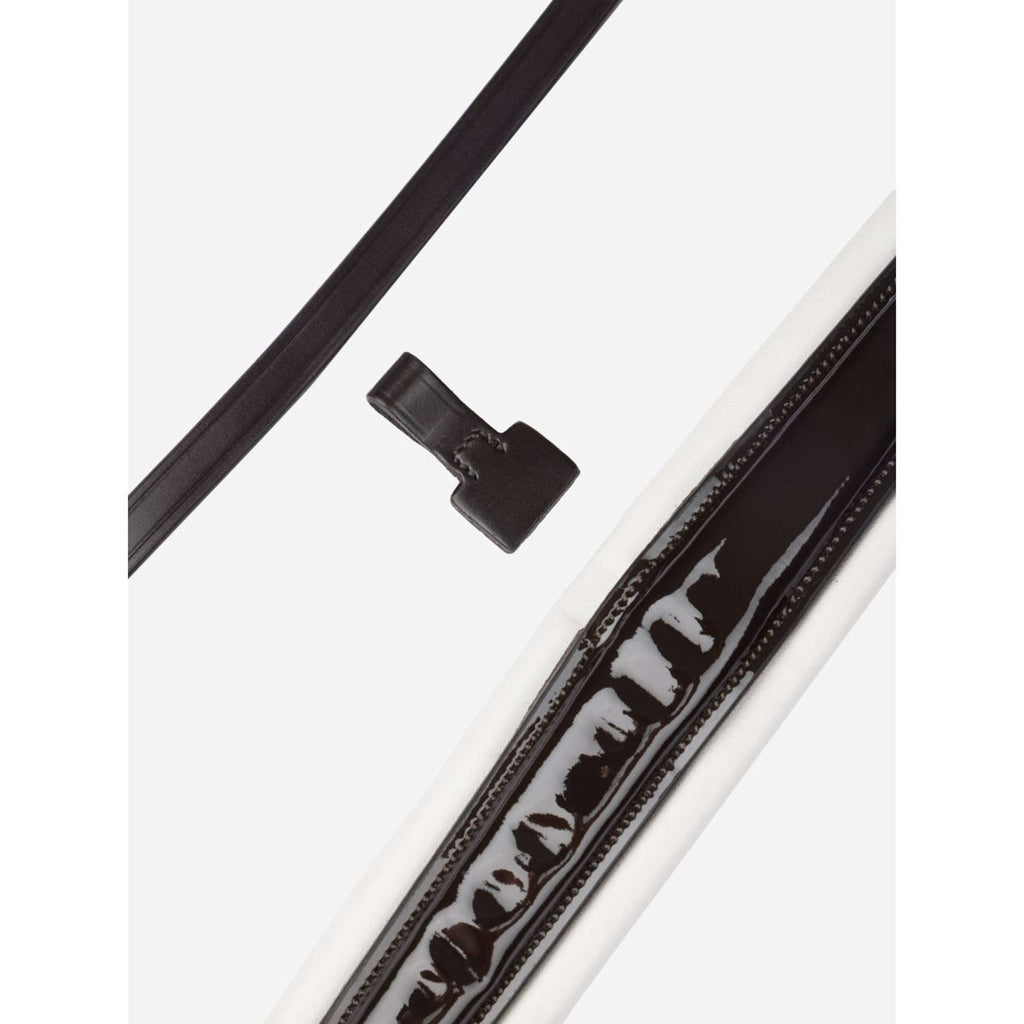 LeMieux Briglia Kudos Patent Dressage Marrone/Bianco