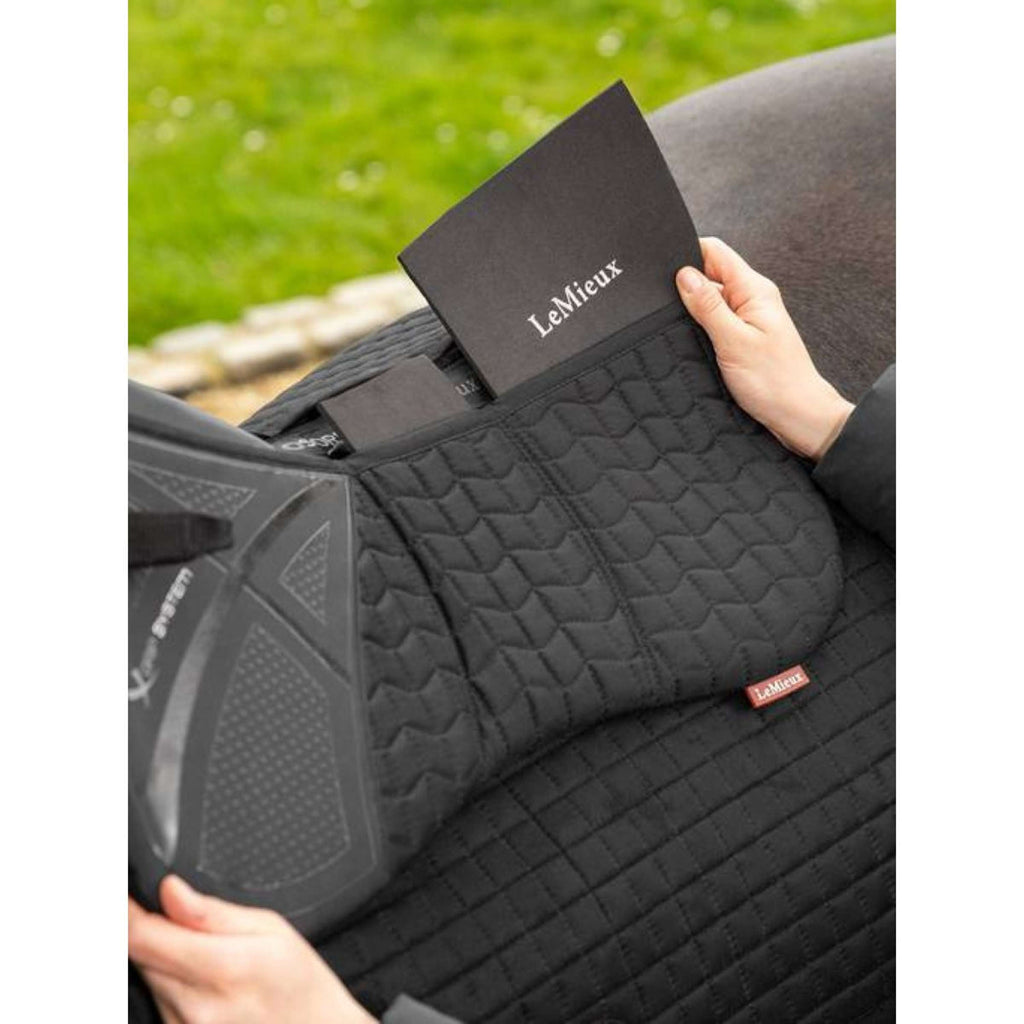 LeMieux Sottosella Prosorb 3 pocket Quilted Nero