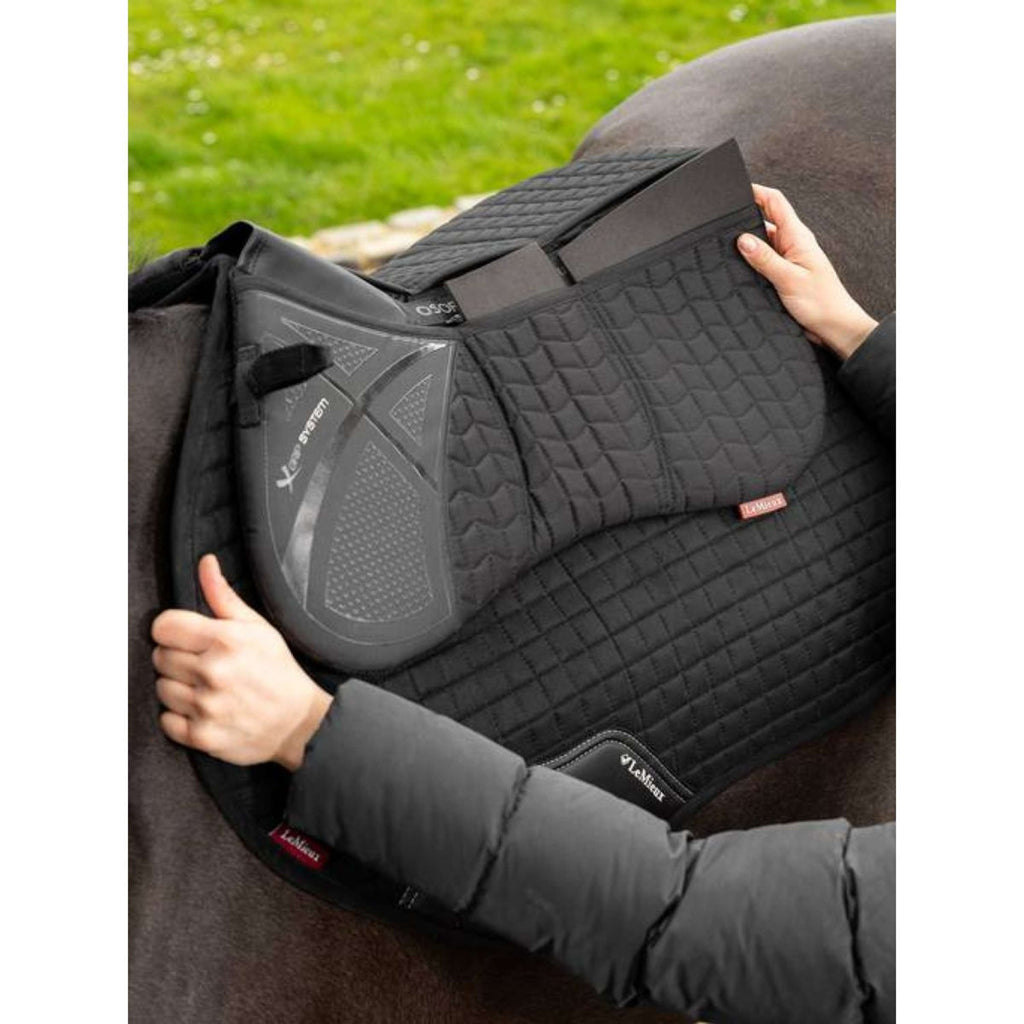 LeMieux Sottosella Prosorb 3 pocket Quilted Nero