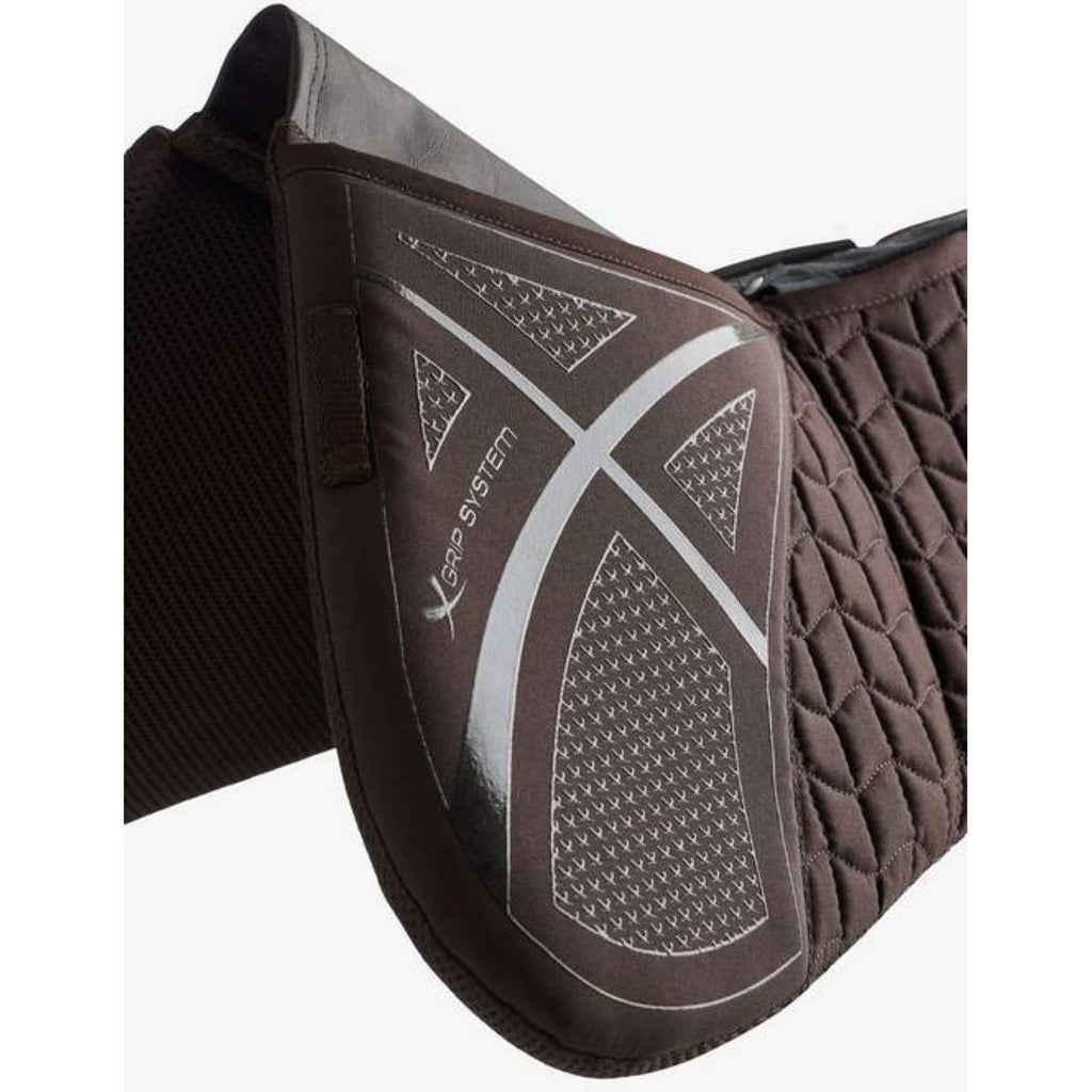 LeMieux Sottosella Prosorb 3 pocket Quilted Marrone