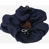 LeMieux Rete per Capelli Scrunchie Blu marino/Marrone