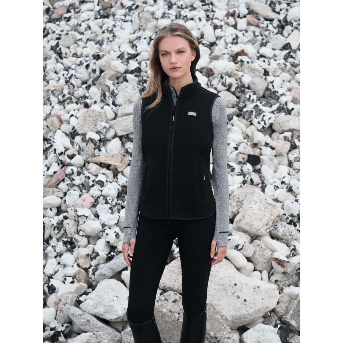 LeMieux Gilet Aspen Fleece Nero