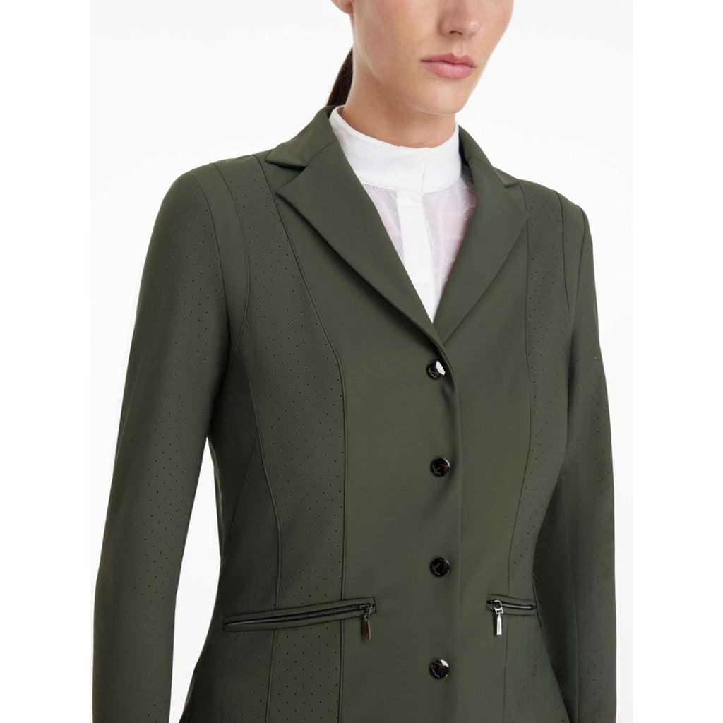 LeMieux Giacca da Competizione Jessica Mesh Pine Green