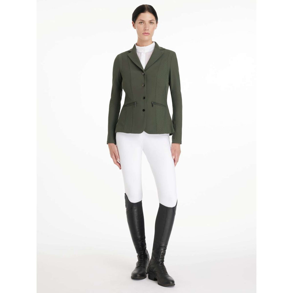 LeMieux Giacca da Competizione Jessica Mesh Pine Green