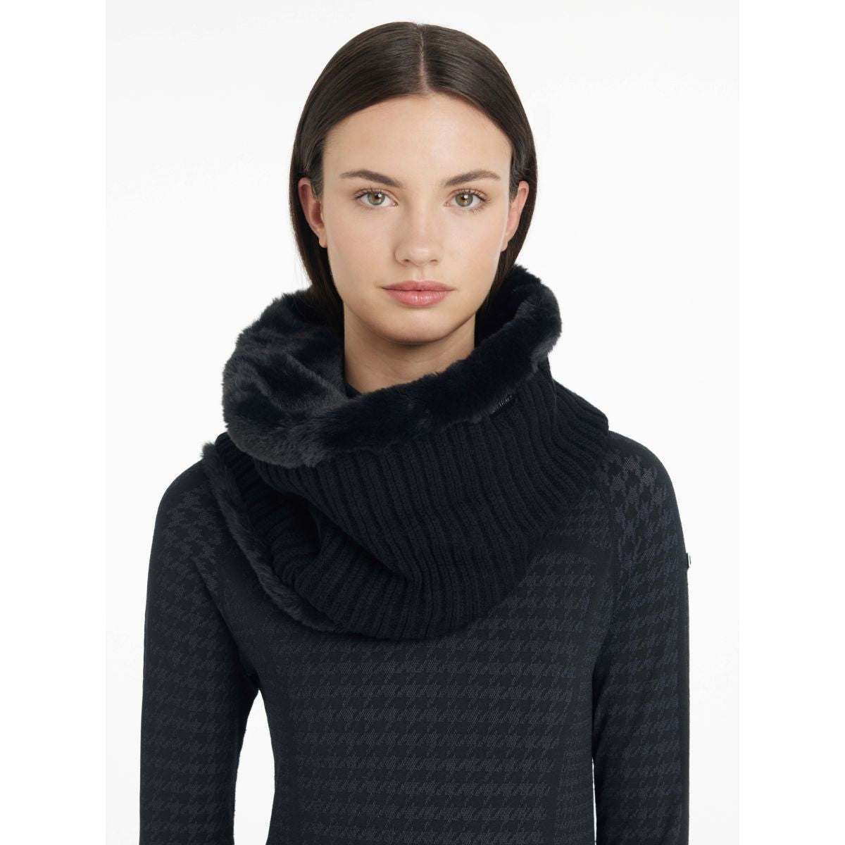 LeMieux Sciarpa Aspen Fleece Nero