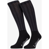 LeMieux Calze da Equitazione Aspen Houndstooth