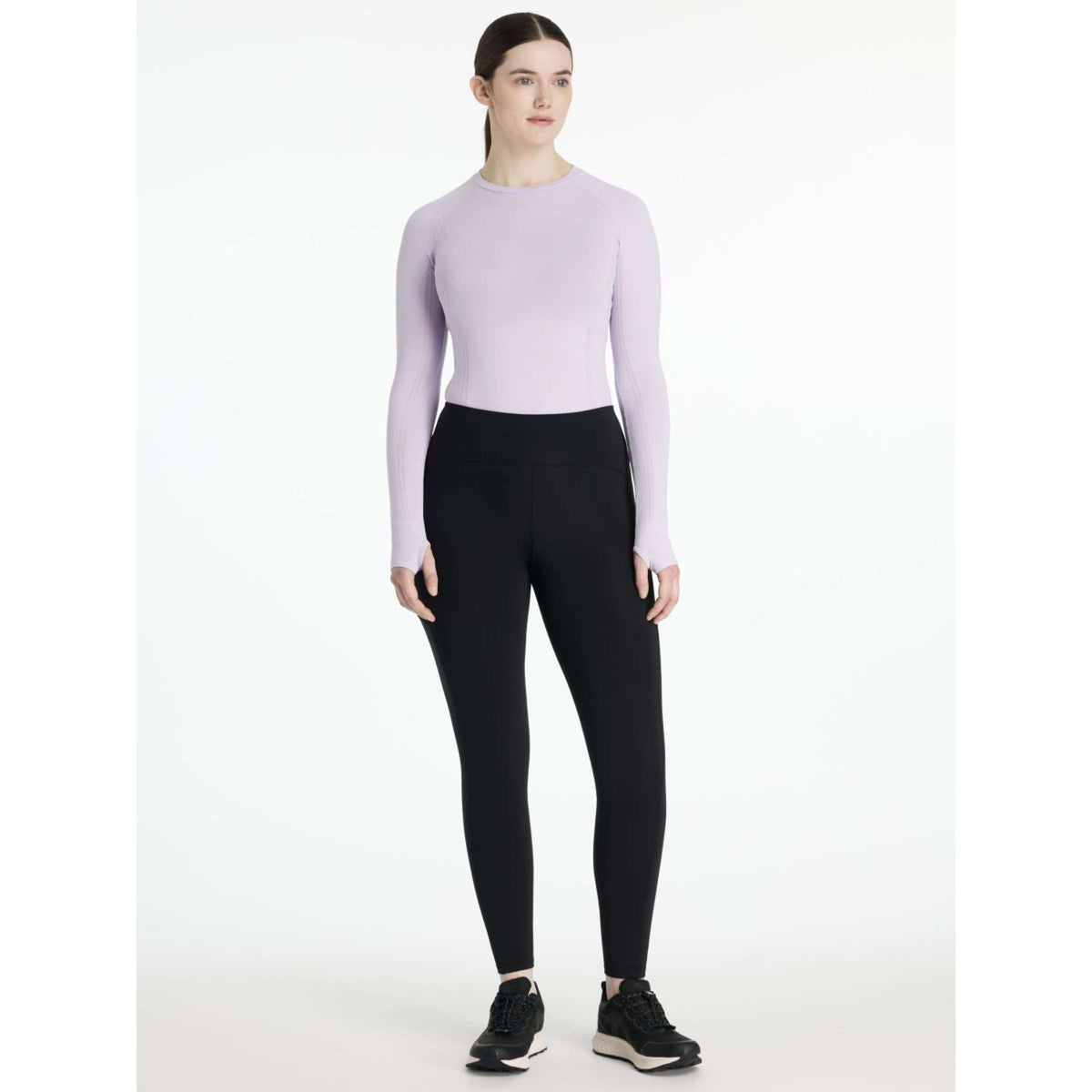 LeMieux Leggings da Equitazione Natalie Full Grip Nero