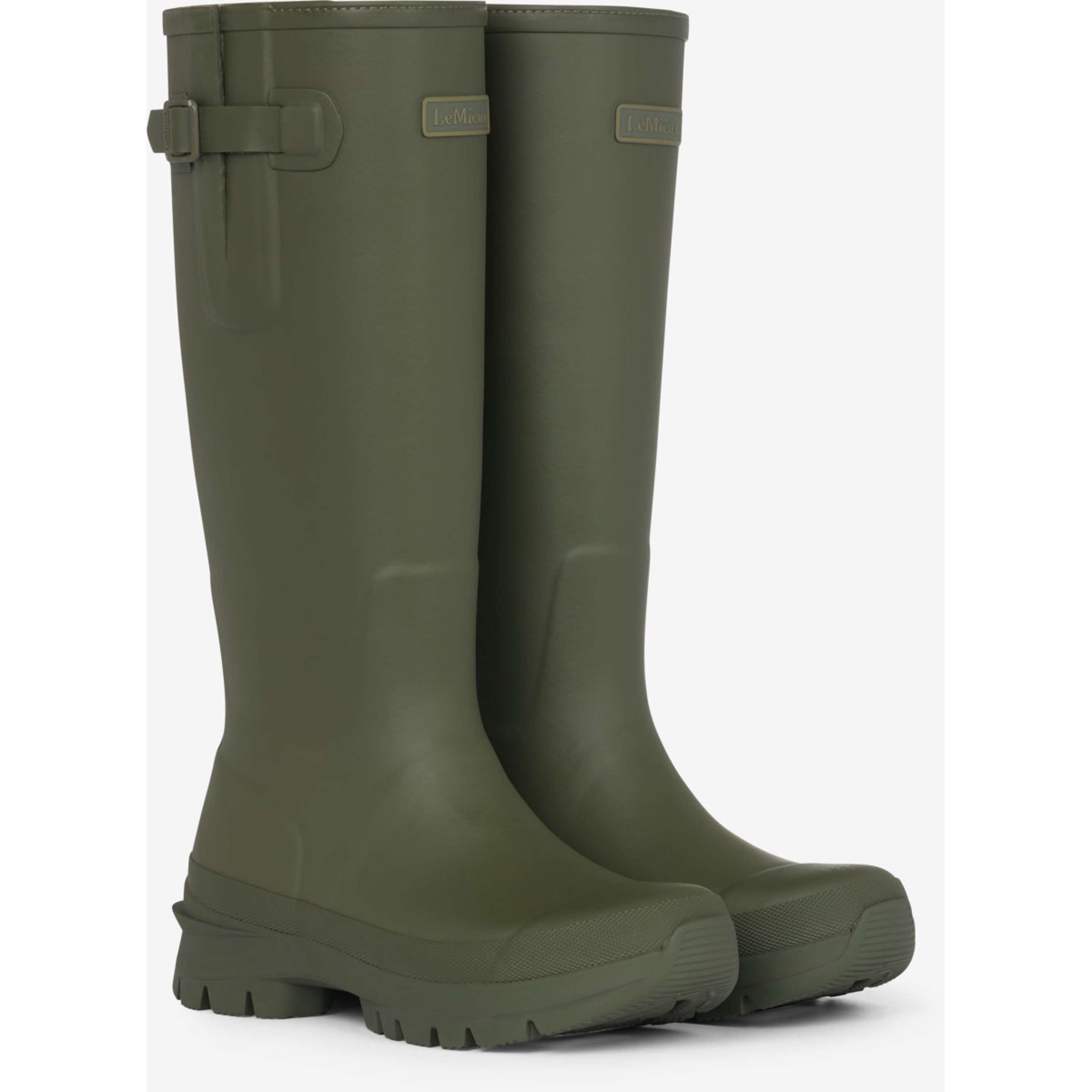LeMieux Stivali da pioggia Bramshaw Wellington Olive